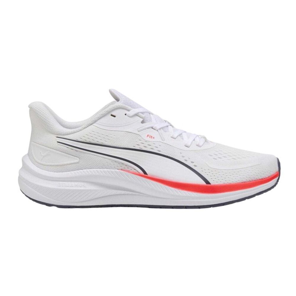 Puma Mens Skyrocket Sneakers / White/Red